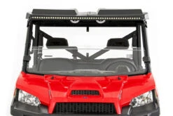 Polaris Ranger 1000/ XP 900/1000 Scratch Resistant Half Windshield By Rough Country -Multifunctional Accessories Store ranger half windshield2 45935.1688560875
