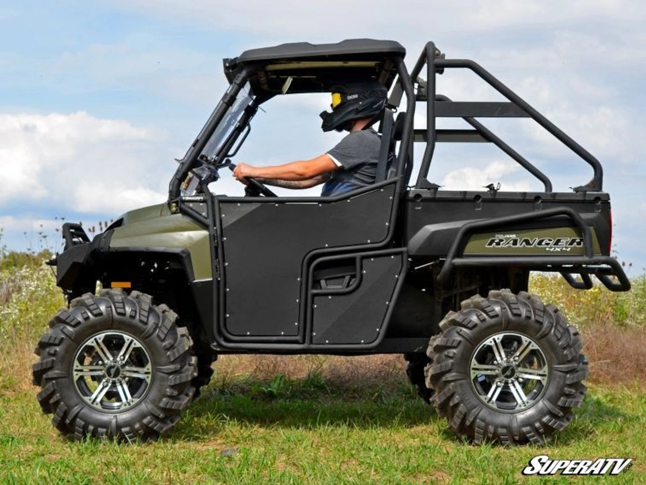 Polaris Ranger 570 Aluminum Doors By SuperATV 6 Polaris Ranger 570 Aluminum Doors By SuperATV - Image 4