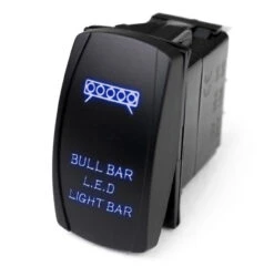 Polaris Ranger LED Rocker Switch W/ Blue LED Radiance (Bull Bar LED Light Bar) By Race Sport Lighting