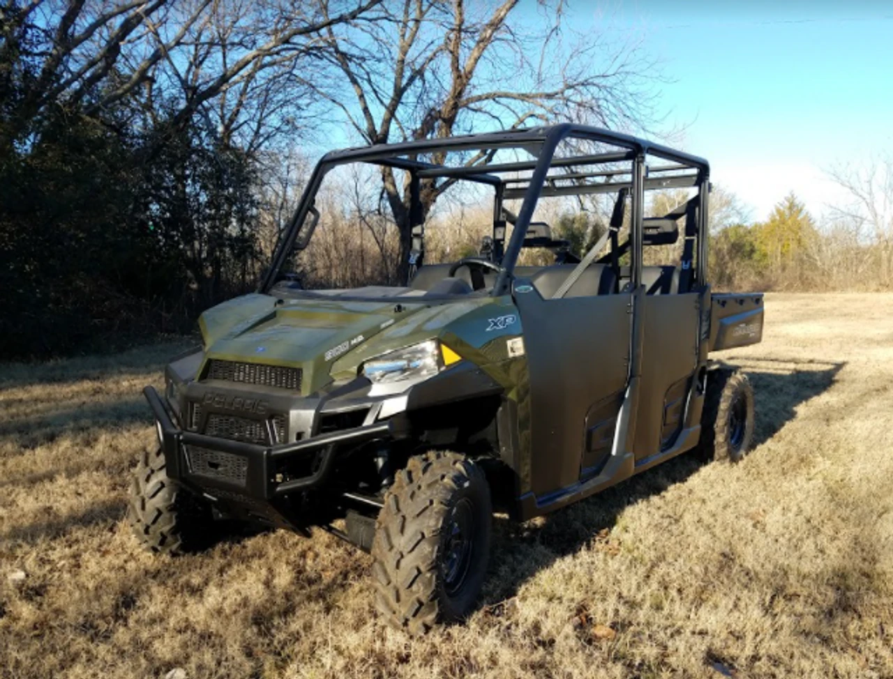 Polaris Ranger Crew 570 / 900 / 1000 Metal Half Doors By Fortress 3 Polaris Ranger Crew 570 / 900 / 1000 Metal Half Doors By Fortress