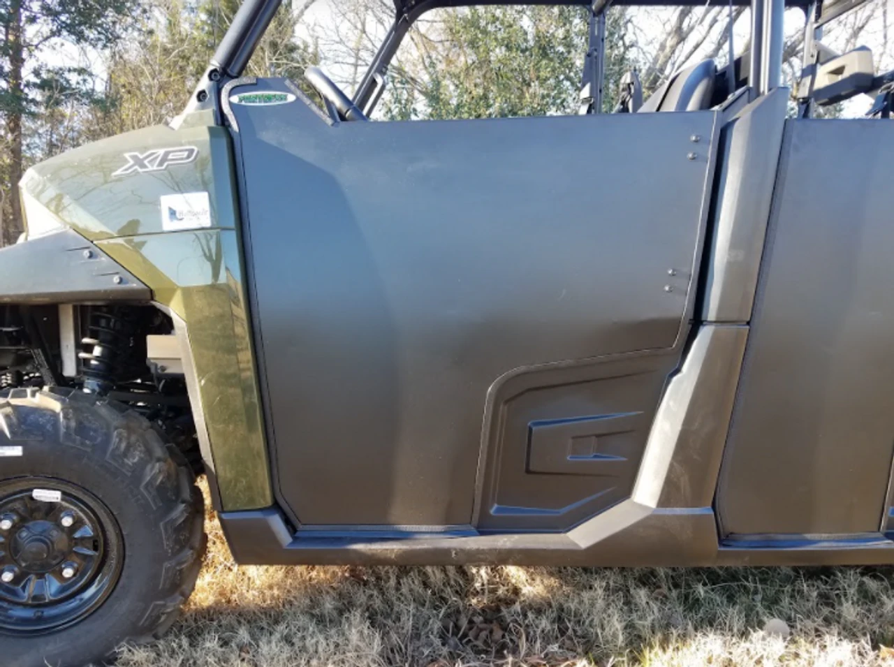 Polaris Ranger Crew 570 / 900 / 1000 Metal Half Doors By Fortress 5 Polaris Ranger Crew 570 / 900 / 1000 Metal Half Doors By Fortress - Image 3