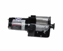 Polaris Ranger 2000 Lb. Winch - Steel Cable By Eagle Plow