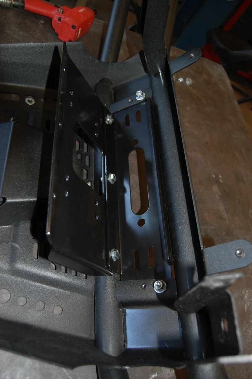 Polaris Ranger XP 900/EV Winch Mount By Trail Armor 4 Polaris Ranger XP 900/EV Winch Mount By Trail Armor - Image 2