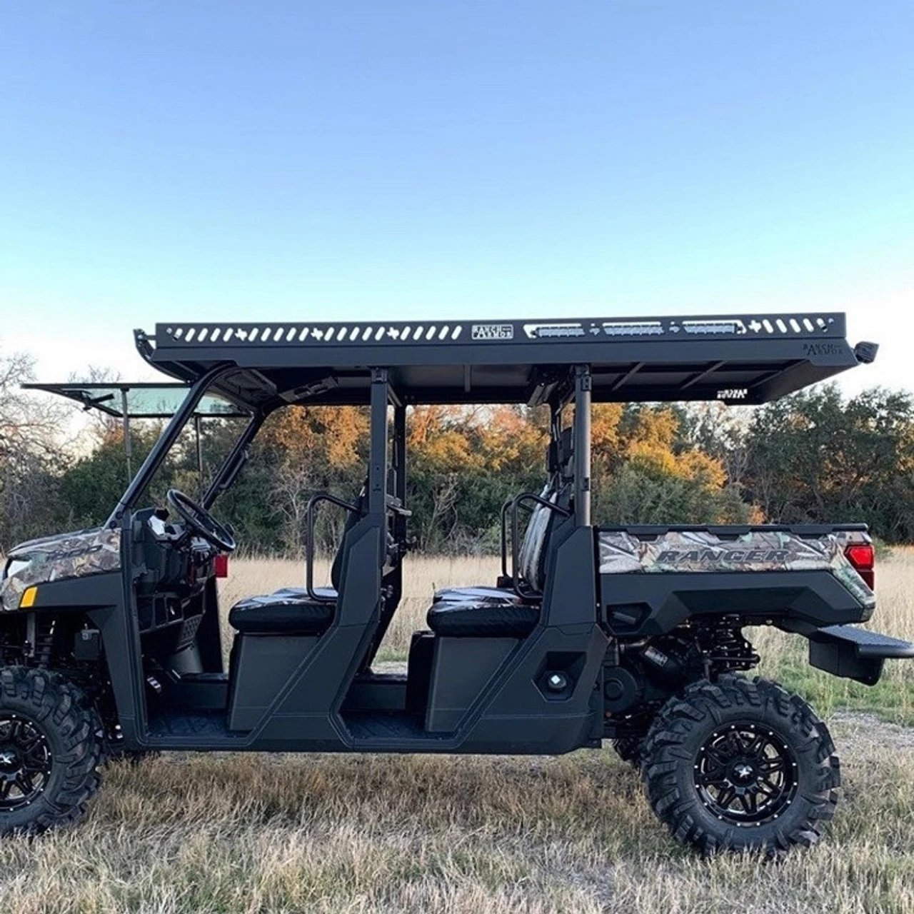 Polaris Ranger 1000 Crew Ultra Extended Metal Top By Ranch Armor 4 Polaris Ranger 1000 Crew Ultra Extended Metal Top By Ranch Armor - Image 2