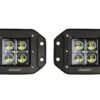 "Polaris Ranger 3"" LED Recessed Cube Lights (Flood Pattern) By SuperATV"
