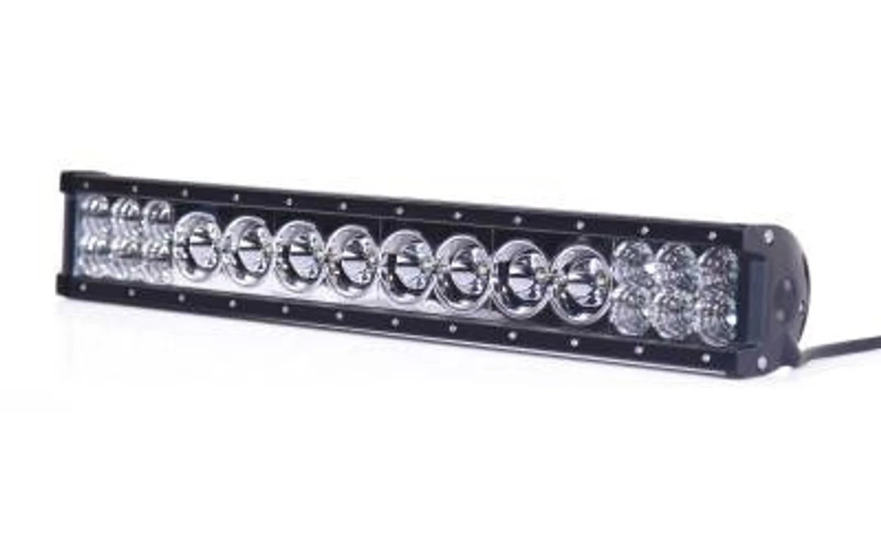 Polaris Ranger 11 Inch LED Light Bar Dual Row 56 Watt Combo Hybrid Series By Quake LED 3 Polaris Ranger 11 Inch LED Light Bar Dual Row 56 Watt Combo Hybrid Series By Quake LED
