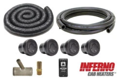 Polaris Ranger 570 Mid Size Inferno Cab Heater W| Defrost By Inferno Cab Heaters -Multifunctional Accessories Store upi deluxe cab heater w defrost mid size ranger 570 9 13415.1627015170