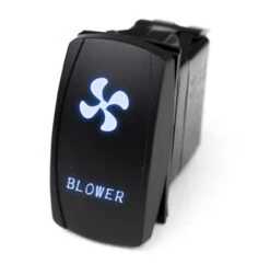 Polaris Ranger LED Rocker Switch W/ Blue LED Radiance (Blower) By Race Sport Lighting