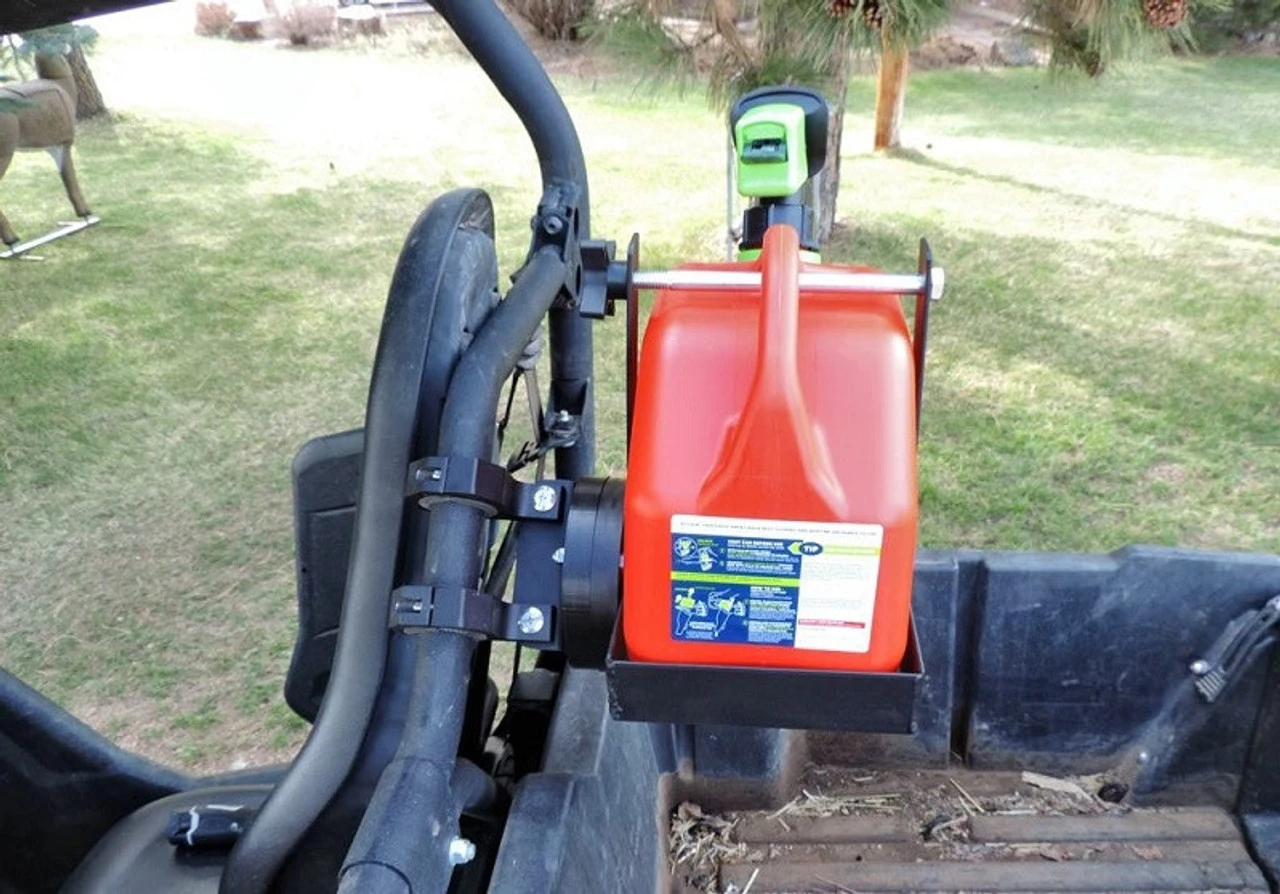 Polaris Ranger UTV Roll Bar Universal Fuel Carrier By Hornet Outdoors 7 Polaris Ranger UTV Roll Bar Universal Fuel Carrier By Hornet Outdoors - Image 5