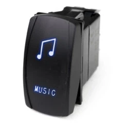 Polaris Ranger LED Rocker Switch W/ Blue LED Radiance (Music) By Race Sport Lighting