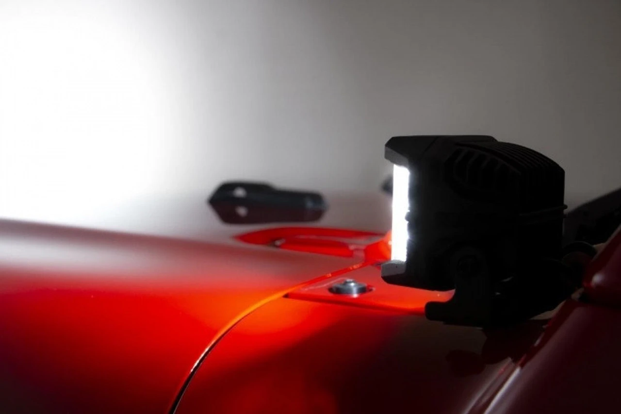 Polaris Ranger 3-inch Wide Angle OSRAM LED Lights (Pair) By Rough Country 10 Polaris Ranger 3-inch Wide Angle OSRAM LED Lights (Pair) By Rough Country - Image 8