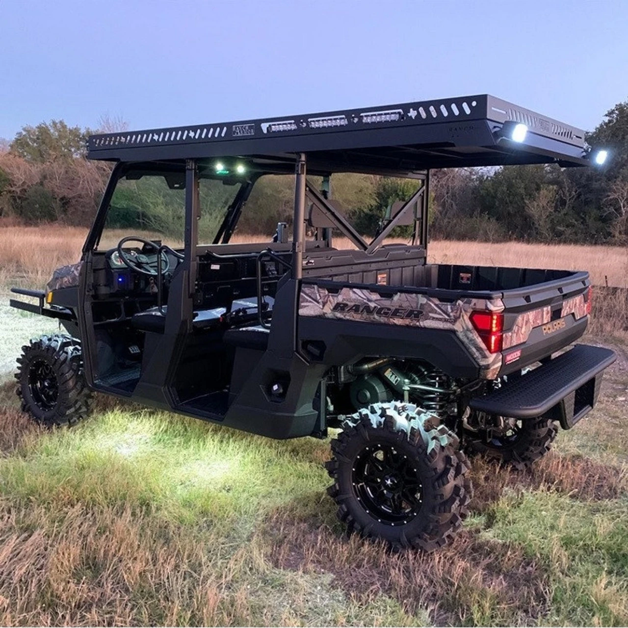 Polaris Ranger 1000 Crew Ultra Extended Metal Top By Ranch Armor 6 Polaris Ranger 1000 Crew Ultra Extended Metal Top By Ranch Armor - Image 4