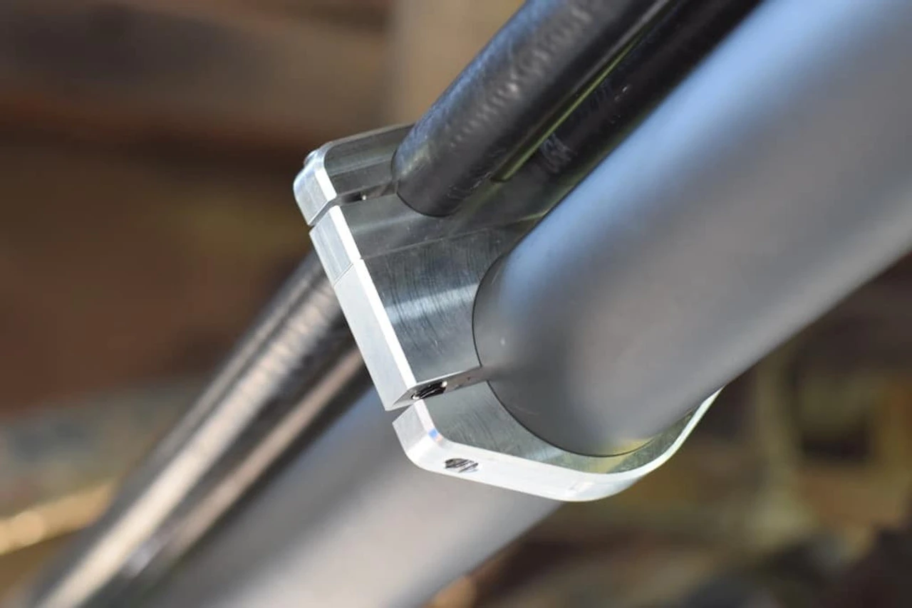 Polaris Ranger Hydraulic Brake Line Clamp By AJK Offroad 4 Polaris Ranger Hydraulic Brake Line Clamp By AJK Offroad - Image 2