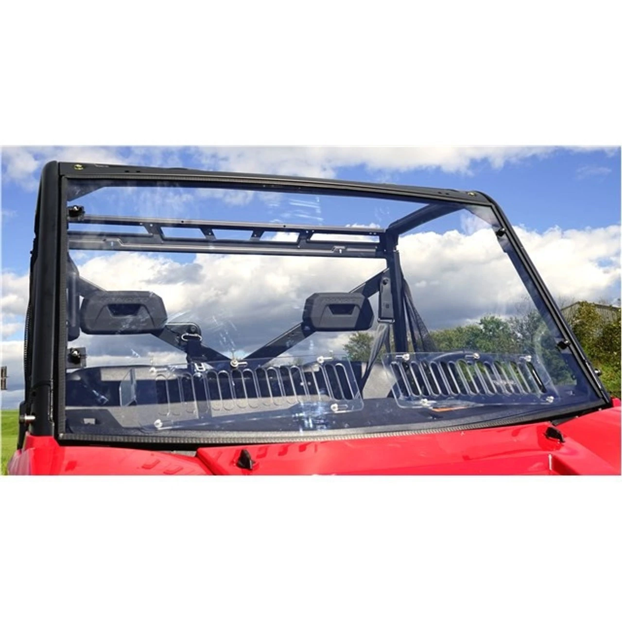 Polaris Ranger 570/800/XP 900/XP 1000 Full Windshield (Vented) By Over Armour