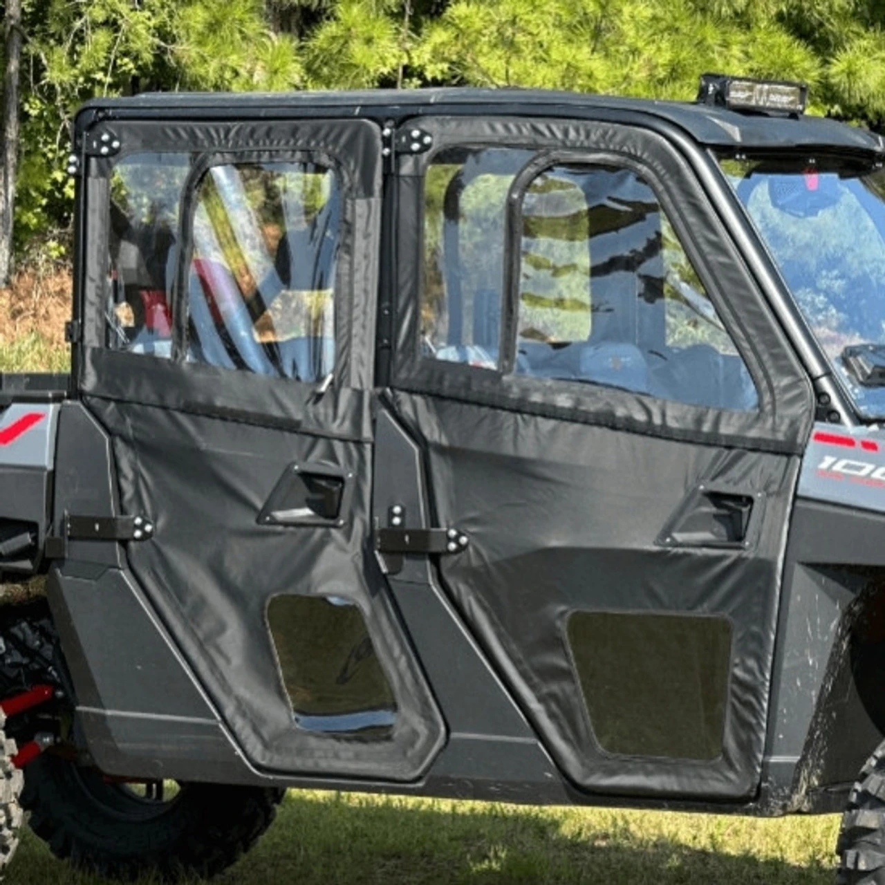 Polaris Ranger Crew XP 1000 Full Hinged Framed Doors By Seizmik 3 Polaris Ranger Crew XP 1000 Full Hinged Framed Doors By Seizmik