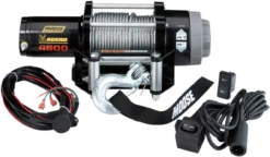Polaris Ranger Winch 4500 LB With Wire Rope MSE By Moose